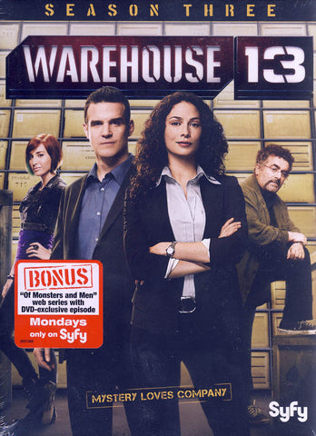Warehouse 13: Saison trois (3) DVD Movie