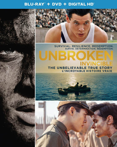 Unbroken (Blu-ray + DVD + HD numérique) (Bilingue) (Blu-ray) Film BLU-RAY