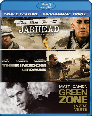 Jarhead / The Kingdom / Green Zone (Triple Feature) (Blu-ray) (Bilingual) BLU-RAY Movie 