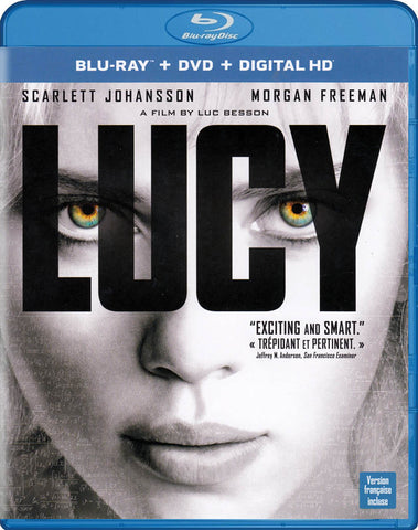 Lucy (Blu-ray + DVD + HD Numérique) (Bilingue) (Blu-ray) Film BLU-RAY
