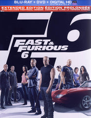 Fast & Furious 6 (Blu-ray + DVD + HD Numérique + UltraViolet) (Bilingue) (Steelcase) (Blu-ray)