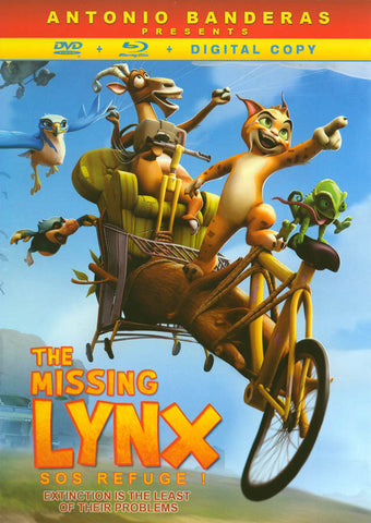 The Missing Lynx (DVD + Blu-Ray + Copie numérique) (DC) (Bilingue) (Blu-ray) BLU-RAY Movie