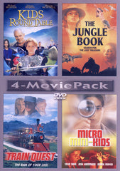 Les enfants de la table ronde / Le livre de la jungle / Train Quest / Micro Mini-Kids (Pack 4-Film)