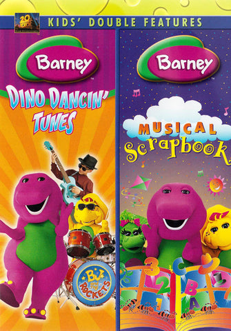 Barney (Dino DancinTunes / Musical Scrapbook) (Double Feature) DVD Movie 