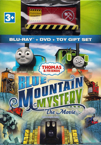Thomas et ses amis: Blue Mountain Mystery - The Movie (Blu-ray + DVD + Toy Gift Set) (Blu-ray) (Boxset) (B BLU-RAY Movie