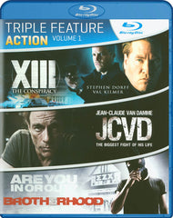 Triple Feature: Action - Vol. 1 (XIII: Le complot / JCVD ​​/ Brotherhood) (Blu-ray)