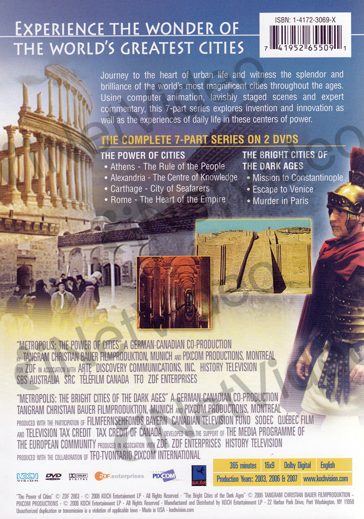 Metropolis on DVD Movie