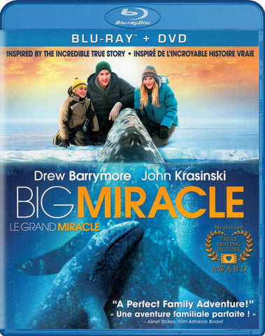 Big Miracle (Blu-ray + DVD) (Blu-ray) (Bilingual) BLU-RAY Movie
