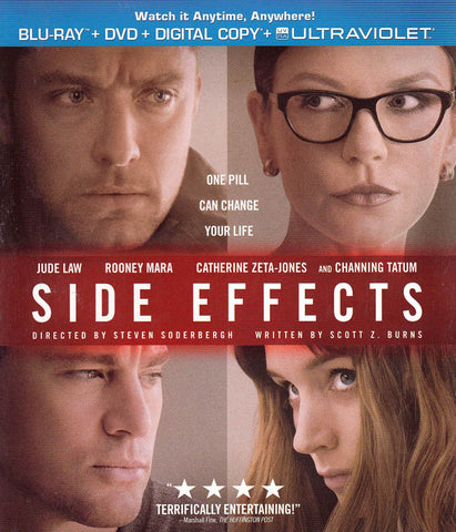 Side Effects (Blu-ray + DVD + Digital Copy + UltraViolet) DVD Movie 