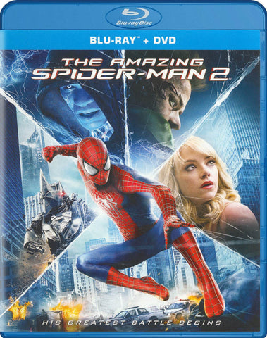 The Amazing Spider-Man 2 (Blu-ray/DVD/UltraViolet Combo Pack) (Blu-Ray) BLU-RAY Movie 