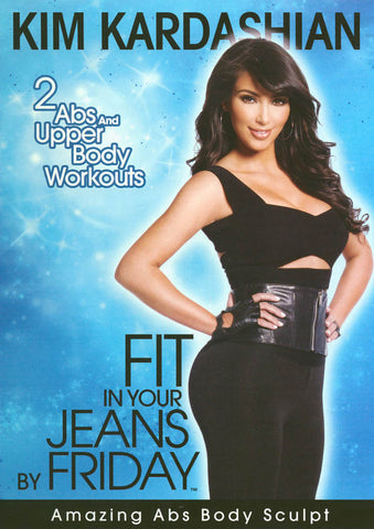 Kim Kardashian: Fit in Your Jeans by Friday - Amazing Abs Body Sculpt DVD Movie 