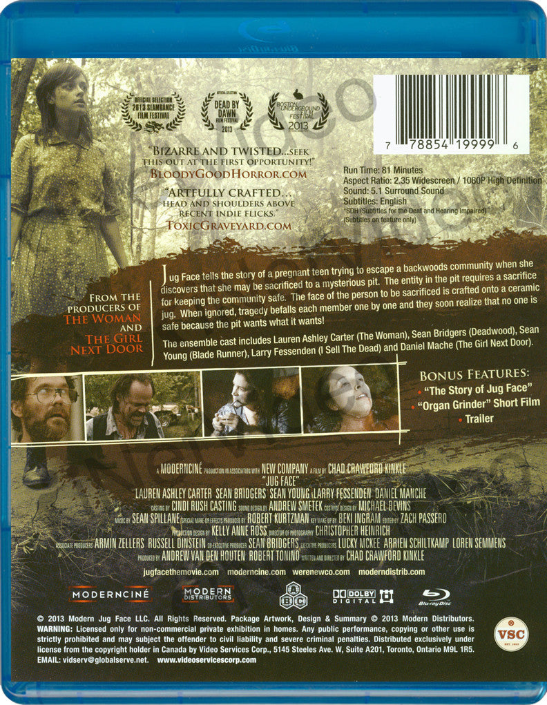 Jug Face (Bluray) (VSC) on BLURAY Movie