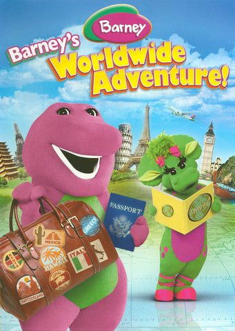 Barney - Barney's Worldwide Adventure! DVD Movie 