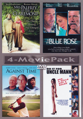 Pack de 4 films (Mme Palfrey au Claremont / La Rose bleue / Contre le temps / Faites-le pour Oncle Manny) Film DVD