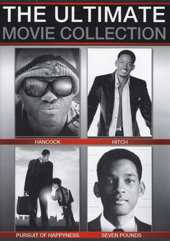 The Ultimate Movie Collection (Hancock / Hitch / The Pursuit of Happyness / Seven Pounds) DVD Movie