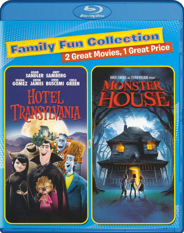 Hôtel Transylvanie / Monster House (Collection de divertissements en famille) (Blu-ray) Film BLU-RAY