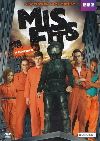 Misfits - Season 3 DVD Movie