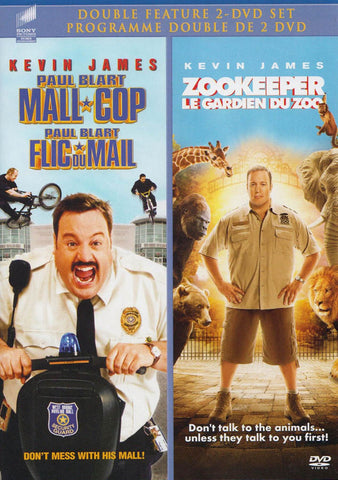 Paul Blart: Copie de centre commercial / Zookeeper (Bilingue) (Double film) DVD Film