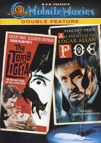 The Tomb of Ligeia / An Evening of Edgar Allan Poe (Midnite Movies Double Feature) DVD Movie 