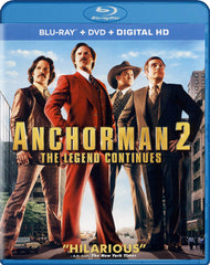 Anchorman 2 - La légende continue (Blu-ray + DVD + HD numérique) (Blu-ray)