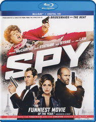 Spy (Theatrical and Unrated Version) (Blu-ray + Digital HD) (Blu-ray)
