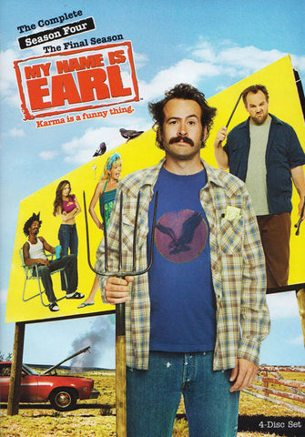 My Name Is Earl - Season Four (4) (Keepcase) DVD Movie