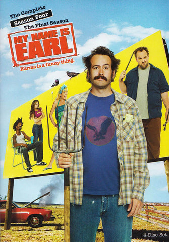My Name Is Earl - Season Four (4) (Keepcase) DVD Movie 