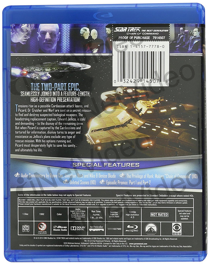 Star Trek: The Next Generation - Chain of Command (Blu-ray) on BLU-RAY ...