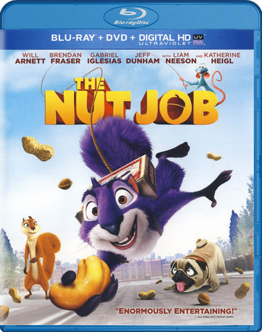 The Nut Job (Blu-ray + DVD + HD numérique) (Blu-ray) Film BLU-RAY