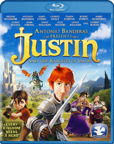 未使用・未開封品】Justin and the Knights of Valor Blu-ray/dvd