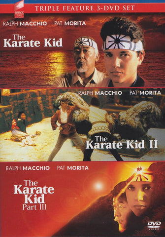 (Le Karaté Enfant, Le Karaté Enfant II, Le Karaté Enfant Partie III) (Couverture bleue) (Sony Triple Feature) Film DVD