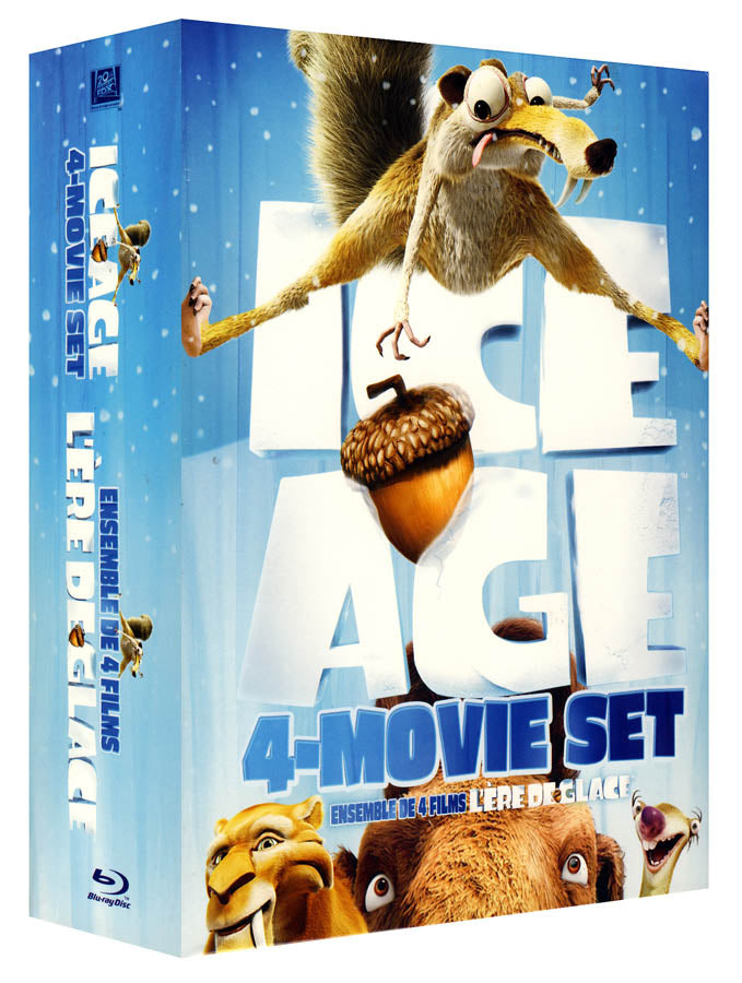 Ice Age (4 Movie Set) (Bilingual) (Blu-ray) (Boxset) on BLU-RAY Movie