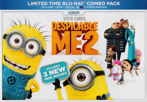 Despicable Me 2(Ltd. Edition)(Blu-ray+DVD)(Boxset)(Blu-ray