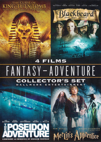4 films fantastiques / d'aventure - Film DVD de collection