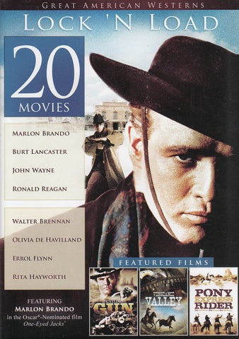 Lock 'N Load (20 Movies Great American Westerns) DVD Movie 