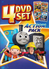 HiT Entertainment Action Pack (Fireman Sam / Bob / Thomas) (4 DVD Set)