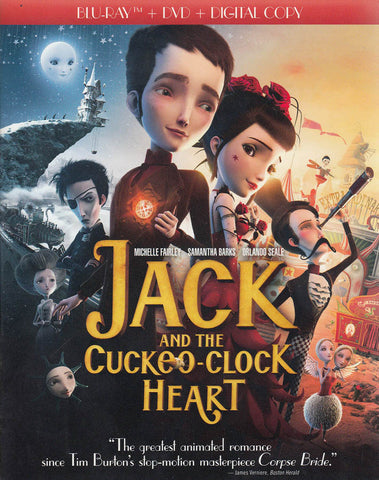 Jack and The Cuckoo-Clock Heart (Blu-ray + DVD + Digital Copy) (Blu-ray) Film BLU-RAY
