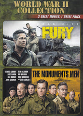 Fury / The Monuments Men (World War 2 Collection)