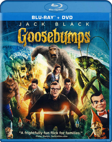 Goosebumps (Blu-ray + DVD) (Blu-ray) BLU-RAY Movie 