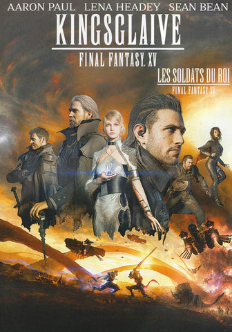 Kingsglaive Final Fantasy XV Bilingual on DVD Movie