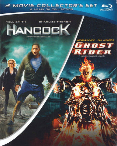 Hancock / Ghost Rider (Ensemble de collectionneurs de films 2) (Blu-ray) (Bilingue) (Boxset) Film BLU-RAY