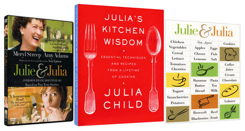 Julie and Julia (with Julia s Kitchen Wisdom Book) (Bilingual) (Boxset) DVD Movie 