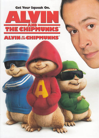 Film DVD d'Alvin et les Chipmunks (bilingue)