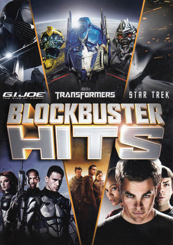 Blockbuster Hits (G. I. Joe - The Rise Of The Cobra / Transformers / Star Trek) DVD Movie