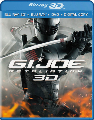 GI Joe: Représailles 3D (Blu-ray 3D + Blu-ray + DVD + Copie numérique) (Blu-ray) Film BLU-RAY