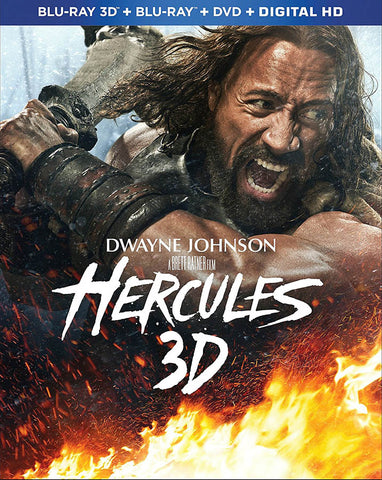 Hercules 3D (Blu-ray 3D + Blu-ray + DVD + HD numérique) (Blu-ray) Film BLU-RAY