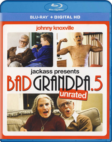 Jackass Presents - Bad Grandpa .5 (Unrated) (Blu-ray + Digital HD) (Blu-ray) BLU-RAY Movie 
