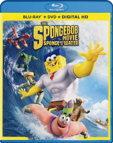 Le film Bob l'éponge - Une éponge hors de l'eau (Blu-ray + DVD + HD numérique) (Blu-ray) Film BLU-RAY