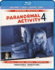Paranormal Activity 4 (édition sans classification) (Blu-ray + DVD + copie numérique) (Blu-ray)