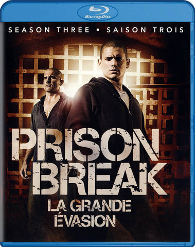 Prison Break (Saison trois) (3) (Bilingue) (Boxset) (Blu-ray) Film BLU-RAY